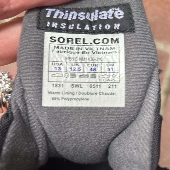 🆕Sorel Cold Mountain Zip Up Suede Boots - Picture 8 of 10